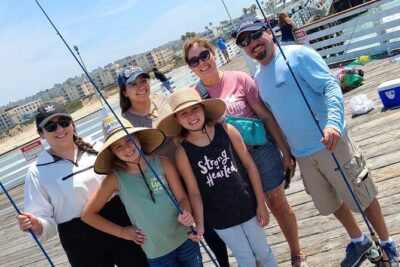 2-Hour San Diego Pier Fishing Experience - Meeting at 4500 Ocean Blvd: how setup feels when you arrive