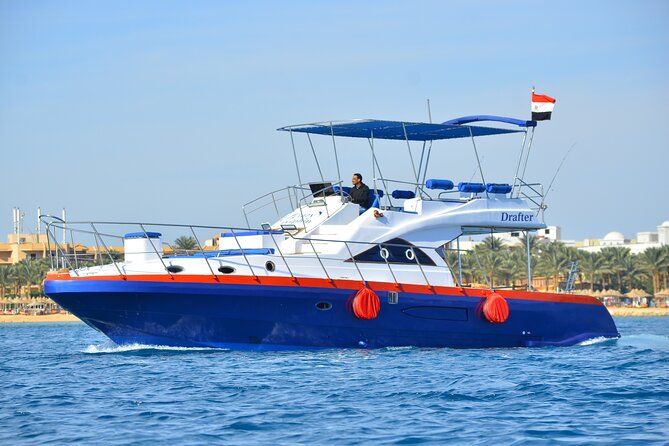 24 Hours Private Boat Snorkeling sea trip and Fishing With equipment - Hurghada - Snorkeling near Giftun Island: reefs, protected waters, and guided time