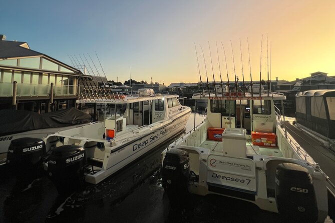 3/4 Day 7 Hour Offshore Fishing Charter - Morning and afternoon tea, plus water: a comfort win
