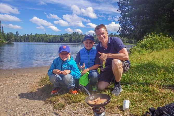 3 Hour Algonquin Park Bass & Trout Fishing (private- price is for 1 or 2 people) - The Canoe and Torqeedo Motor Combo: Quiet Power, Real Control