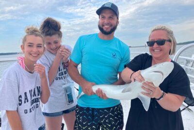 3 Hour Inshore Shark Fishing Trip in Hilton Head Island - Which sharks you might reel in: Black Tip, Bull Atlantic Sharpnose, Hammerhead