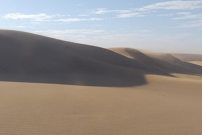 4 hours.Agadir : Trip to Sahara and tifnit fishing village - Comfort, Fitness, and What to Bring for Dune Time