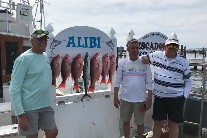 6 Hour Family Fun Fishing Charter on a 42’ Sportfish ,Alibi - Your private group of up to 6: the price makes sense here
