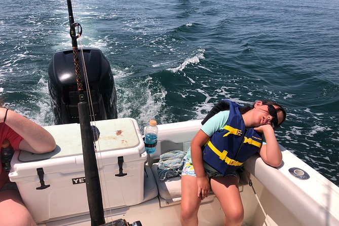 6-Hour Private Off-Shore Fishing Charter - What you get included: gear, bait, licenses, fuel, cleaning, photos