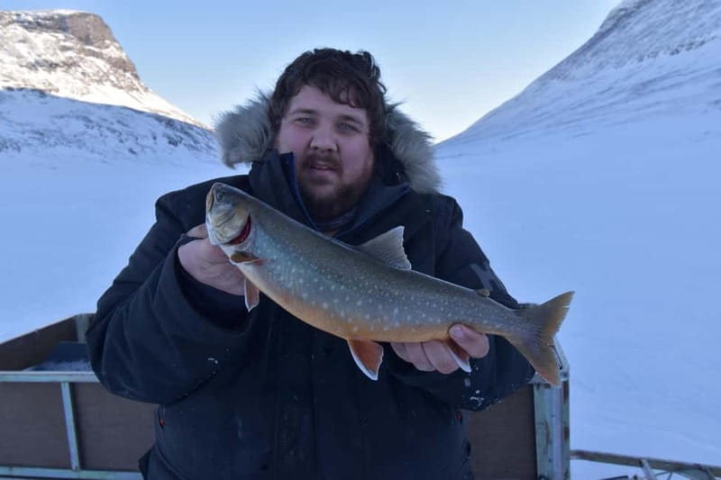 Abisko: Ice Fishing Experience - The hands-on lesson: drilling holes, choosing gear, and watching the lure