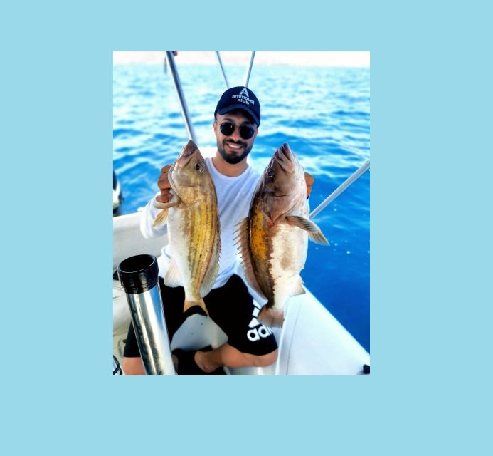 Agios Nikolaos: Mirabello Bay Fishing Trip - Gear and comfort onboard: more than just rods