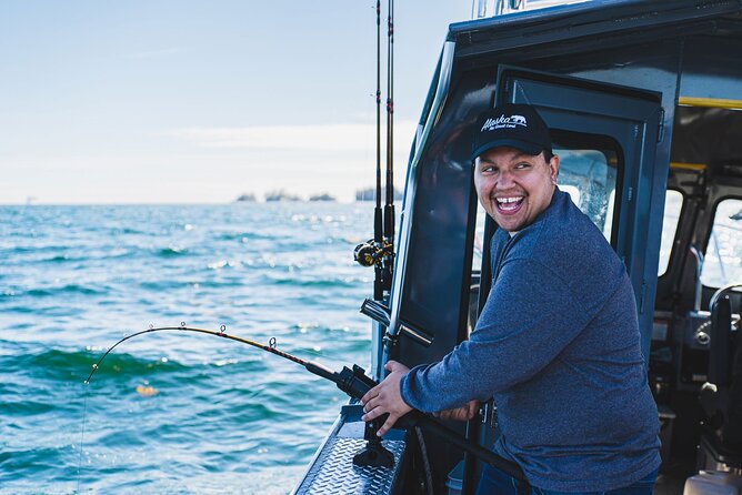 Alaskan Halibut Fishing - Getting there: cruise ship gangway to the downtown marina