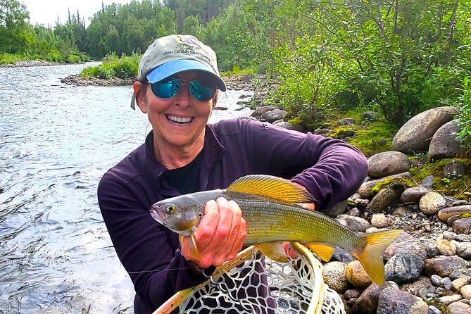 Anchorage Guided Fly-fishing with transportation - On the River: How the Guide Gets You into the Right Spots