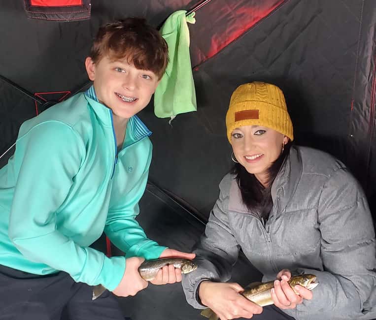 Anchorage: Ice Fishing Trip With Transportation - Ice fishing in Anchorage, without the equipment scramble