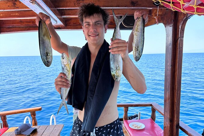 Antalya Fishing with Breakfast & Lunch & Soft Drinks & Transfer - The 20–30 minute swim break (for non-fishers and sea lovers)
