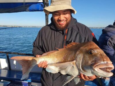 Auckland: Full-Day Fishing Charter (7 am - 4 pm) - Where You Meet: Z Pier Westhaven Marina and Red Boats