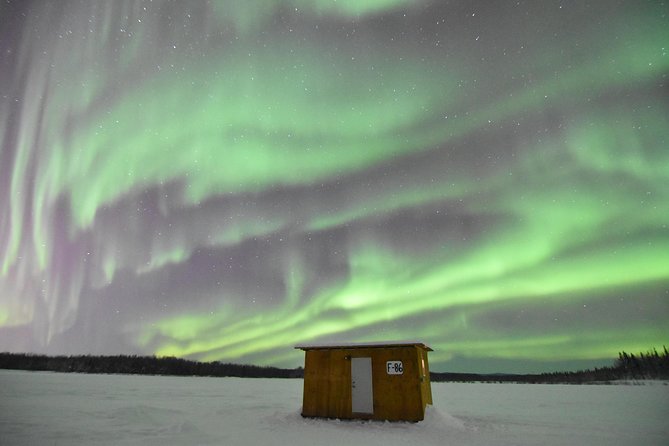 Aurora Borealis Viewing and Ice Fishing Adventure - Inside the Deluxe Fishing Cabin: Heat, Space, and Real Comfort