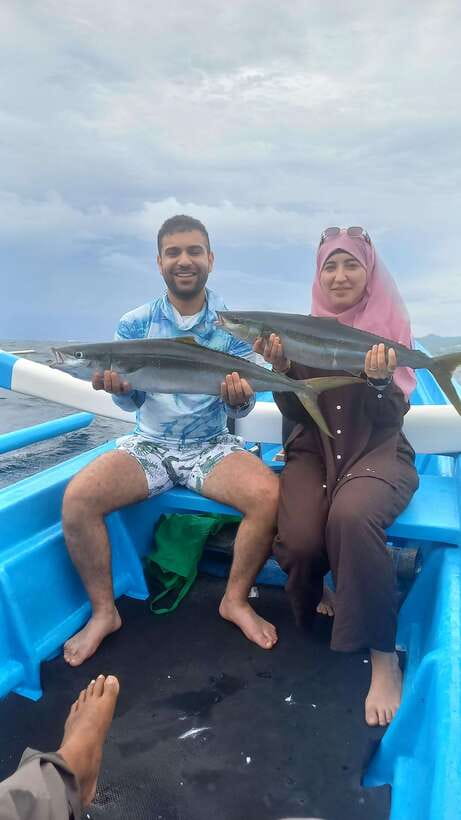 Bali: Private Fishing Trip with Lunch - The scenery factor: 3 Gili Islands plus Mount Agung from the boat