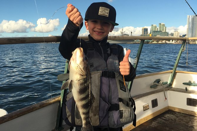 Bay Fishing Charter - San Diego Bay fishing with the right kind of sightseeing