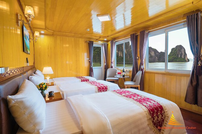 Best Lan Ha Bay Cat Ba Cruise 2 Days 1 Night Less touristy - Cabins and Comfort: Shared Space, Realistic Expectations