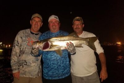 Biscayne Bay Night Fishing Charters - Meeting at Florida 934: get on board with minimal fuss
