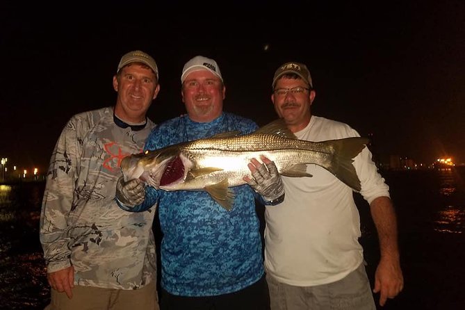 Biscayne Bay Night Fishing Charters - Meeting at Florida 934: get on board with minimal fuss