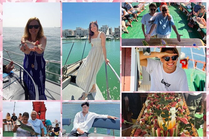 boat trip from 9 am to 3 pm fishing & swimming & barbecue & dessert - Getting to the Yacht: Pickup, Start Time, and Realistic Timing