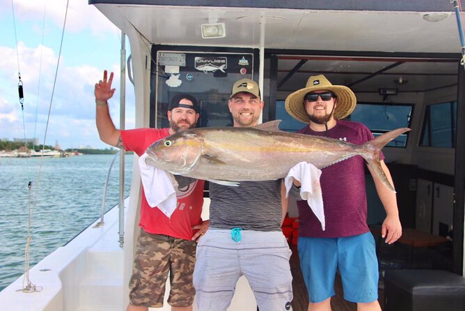 Cancun fishing charter if you don't fish you don't pay 46ft yacht 12pax 25P14 - What you’re really targeting off Cancun and Isla Mujeres