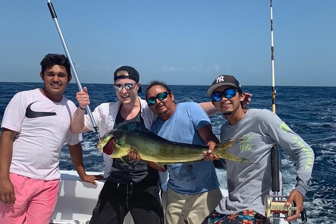 Cancun fishing charter if you don't fish you don't pay 46ft yacht 12pax 25P14 - Meeting point on the Hotel Zone: where to go and how to plan