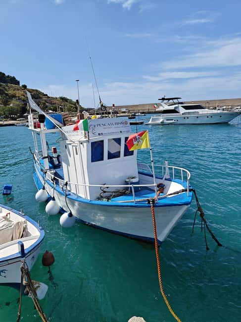 Cefalù: boat trip with fishing, coastal tour, snorkeling, and lunch on board - Santa Lucia cove snorkeling: clear water, provided gear, and real time in the sea