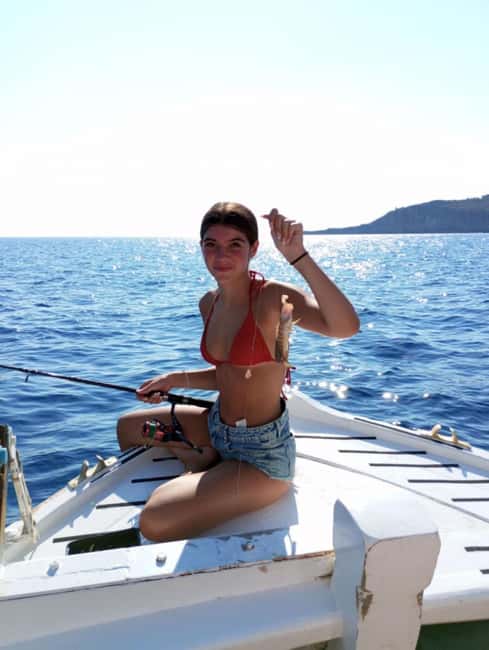 Chania: Fishing Boat Trip with Breakfast and Swim - Guided fishing: trolling and bottom fishing with a local fisherman