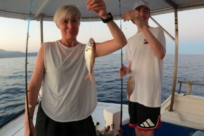 Chania Sunset Rod Fishing Experience - What the evening looks like on the water