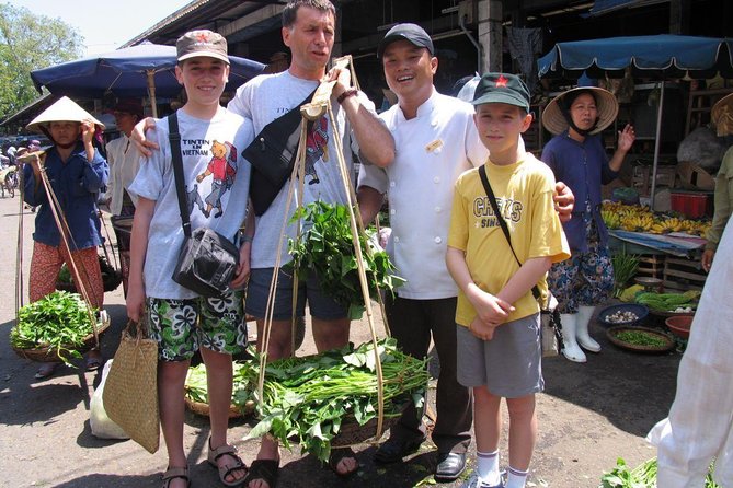 Cooking Class , Local Market , Basket Boat And CRABS FISHING - The herb garden and the river-side cooking school setup