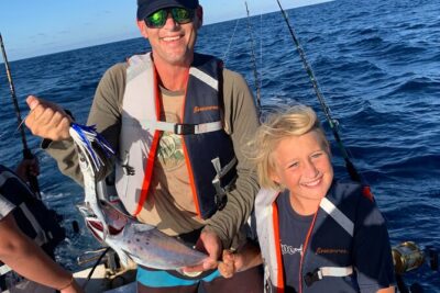 Costa Maya Sport Fishing - The boat time: past the reef and into the action