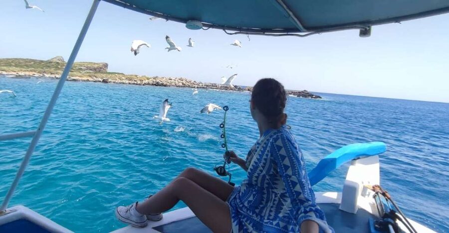 Crete: Fishing & Swimming Boat Cruise with Lunch & Drinks - Fishing Around Elounda: What You’ll Learn (and How Much Effort It Takes)