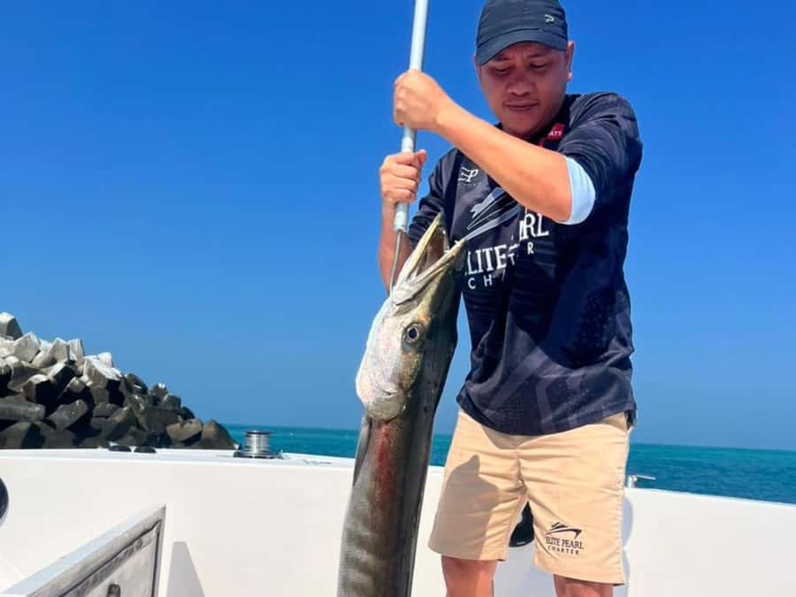 Dubai: 4-Hour Deep-Sea Fishing Cruise - A 4-hour private fishing cruise with Dubai skyline views
