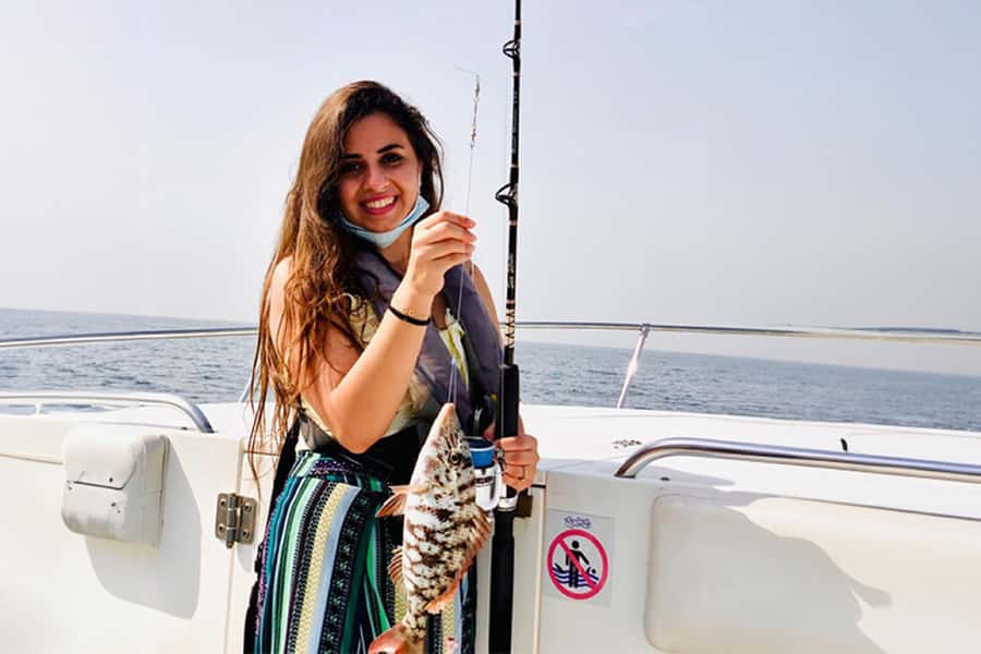 Dubai: 4-Hour Deep Sea Fishing, Trolling, Casting - Dubai Marina: where fishing meets serious skyline scenery