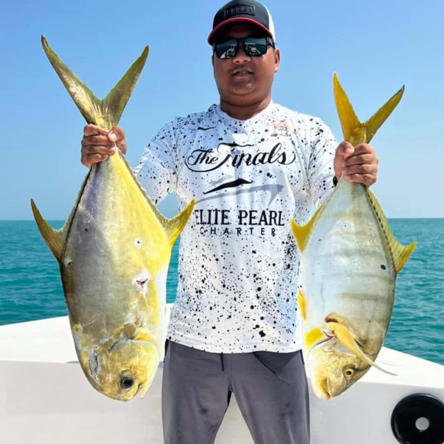 Dubai:Best Fishing Trip-4Hours - From Dubai Marina Walk past Ain Dubai and Atlantis