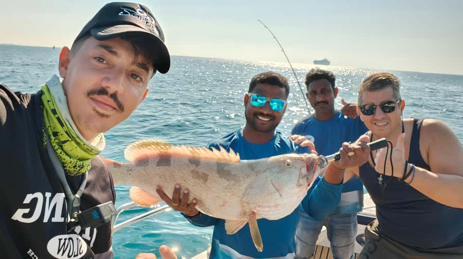 Dubai: Private Deep Sea Fishing Trip with BBQ of Catch - Dubai Harbour departure: what the start feels like