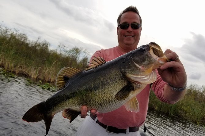 Everglades All Day Fishing Trip near Fort Lauderdale - Target species: largemouth bass and peacock bass