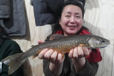 Fairbanks Ice Fishing Expedition in a Heated Cabin with Fish Cookout - Getting to the Lake and Settling into Your Own Fishing Spot