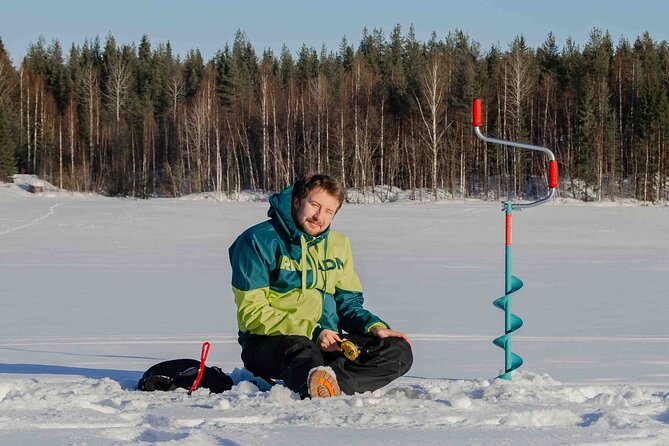 First Ice Fishing Experience in Rovaniemi - On-Ice Lesson: Drilling Your Hole and Learning What Actually Matters
