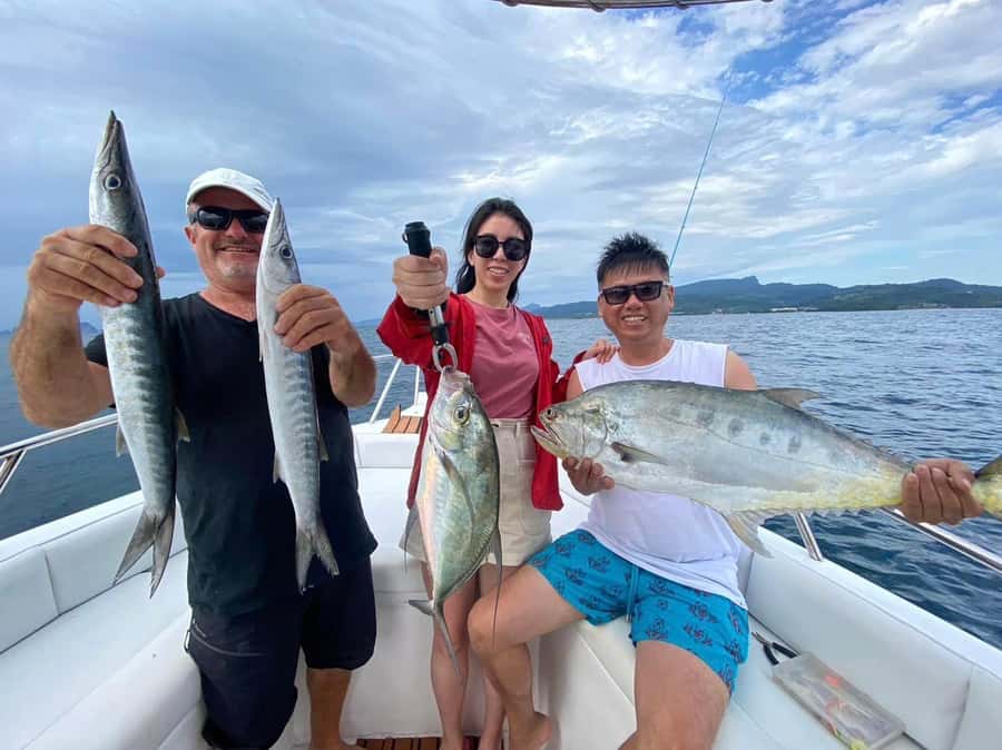 Fishing at Krabi : Full day - Ko Poda Guided Time: Your Main Fishing Window