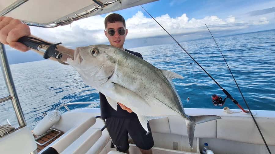 Fishing at Krabi : Full day - Boat Lunch, Drinks, Photos, and the Real-Life Comfort Stuff