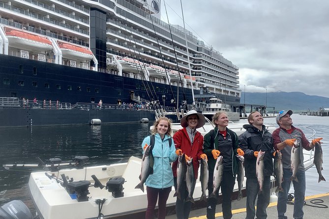 Fishing Charter in Ketchikan, Alaska - Comfort that actually matters: rain gear, gloves, snacks, and binoculars