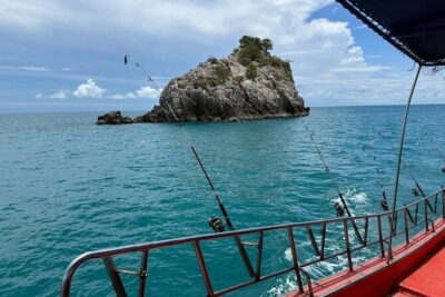Fishing & Island Lunch Cruise from Koh Samui – Catch & Relax - Morning Pickup and Getting to the Boat (Start Time 8:00 am)