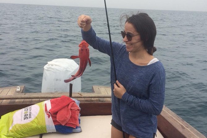 Fishing Snorkeling and Barbecue - Fishing off Boa Vista: rods included, and the captain does the heavy lifting