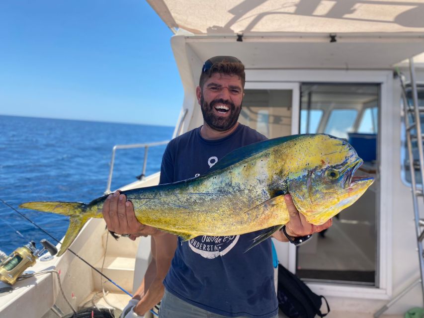Fishing Trip all included - The 11m catamaran setup: space, roles, and the small-group feel