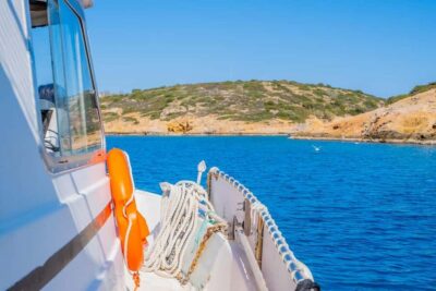 Fishing Trips Agios Nikolaos - The 4-hour boat ride on ΜΟΝΟΜΑΧΟΣ: what the timing really feels like