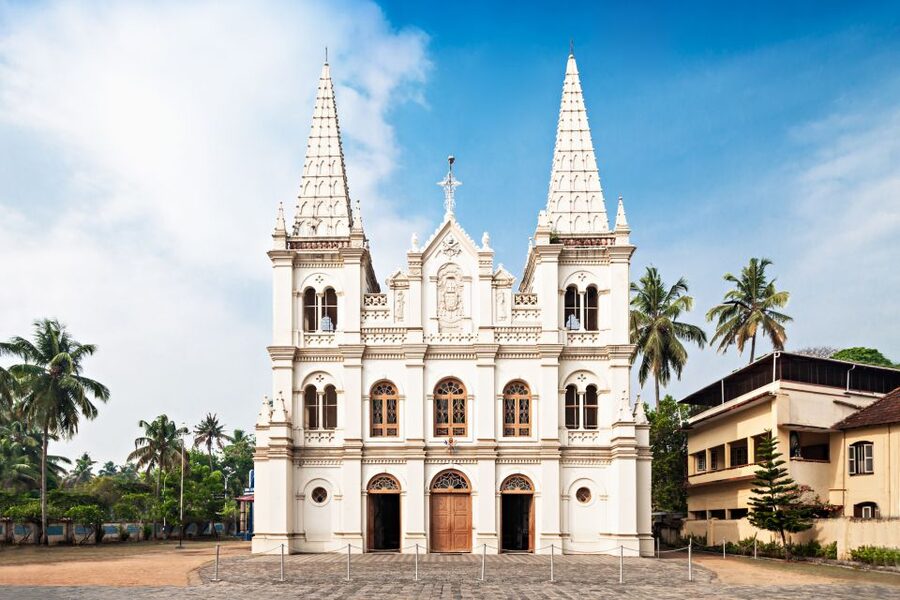 Fort Kochi & Chinese Fishing Nets Private Walking Tour - St. Francis Church (1503): The Oldest Church Stop With a Europe Link