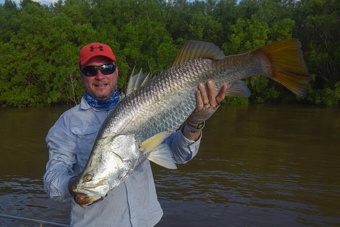 Freshwater or Saltwater Barramundi Fishing Day Trip from Darwin - Barramundi fishing from Darwin, without the vehicle stress