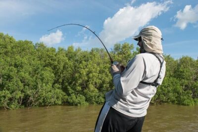 Freshwater or Saltwater Barramundi Fishing Day Trip from Darwin - 5:00 am pickup and the tide-based game plan