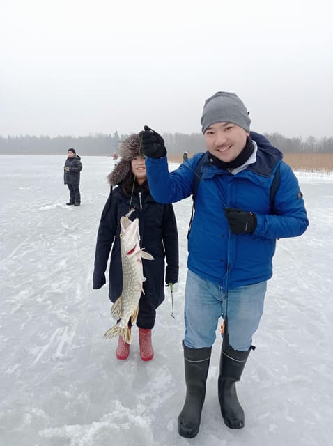 From Helsinki: Bodom Lake Ice Fishing with Food & Drinks - How Bodom Lake Ice Fishing Turns Winter Into a Skill