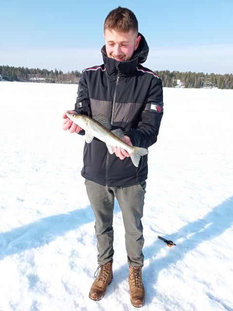 From Helsinki: Bodom Lake Ice Fishing with Food & Drinks - Gear, Warmth, and David’s Small Touches That Help