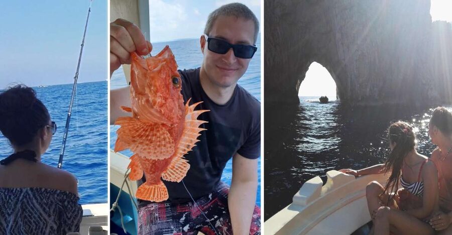 From Sorrento: Fishing in Capri with Lunch - Getting to the boat: Sorrento pickup and a small-group feel